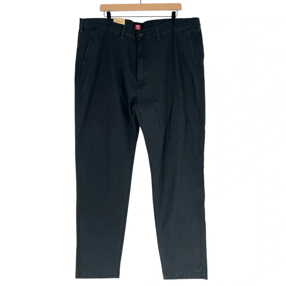 Levi's Men's XX Chino Standard Taper‎ Fit Stretch Pants Navy NWT Size 44